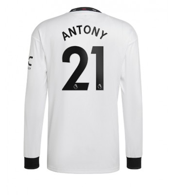 Manchester United Antony #21 Bortedrakt 2022-23 Langermet
